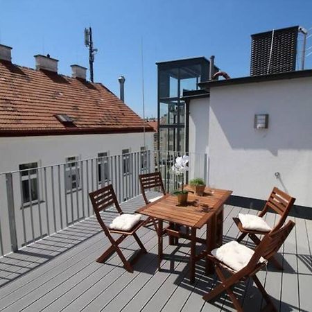 Luxury 2-Floor Rooftop Apartment With Terrace In The City Center Wien Eksteriør billede